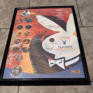 Playboy Jazz Cruise 2009 Signed Poster